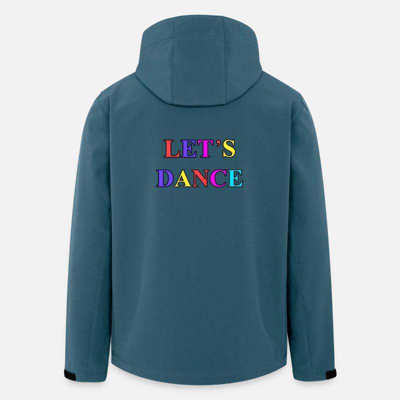 Let's Dance 1984 - Recycelte Männer Softshell-Jacke von Stanley/Stella - Dunkles Petrol