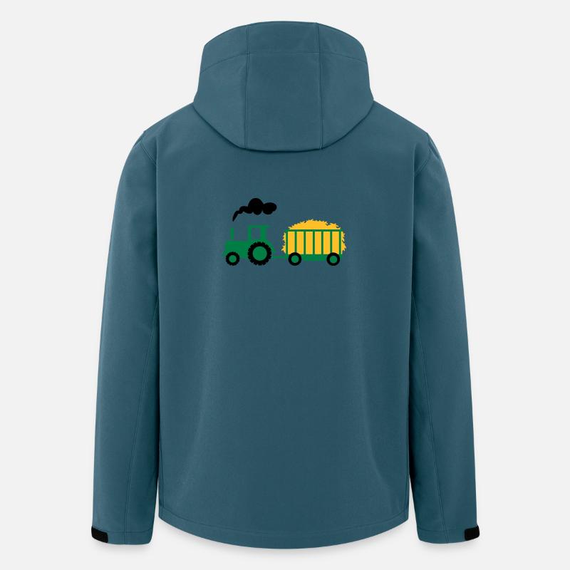 tractor - Men’s Recycled Softshell Jacket by Stanley/Stella - stargazer