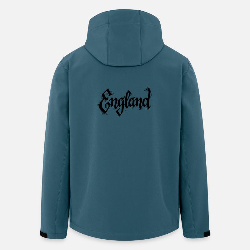 England - Recycelte Männer Softshell-Jacke von Stanley/Stella - Dunkles Petrol