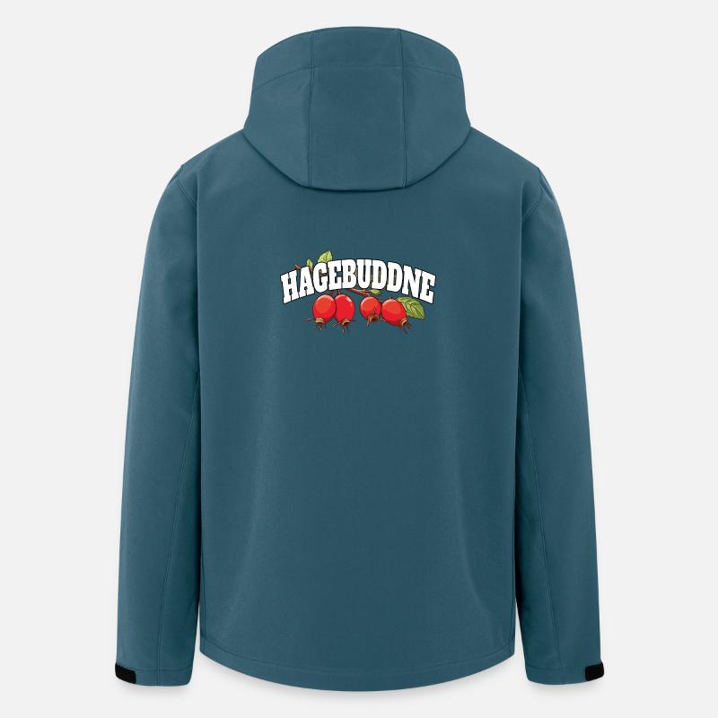 Hagebuddne - Wortspiel Meme Spruch - Recycelte Männer Softshell-Jacke von Stanley/Stella - Dunkles Petrol