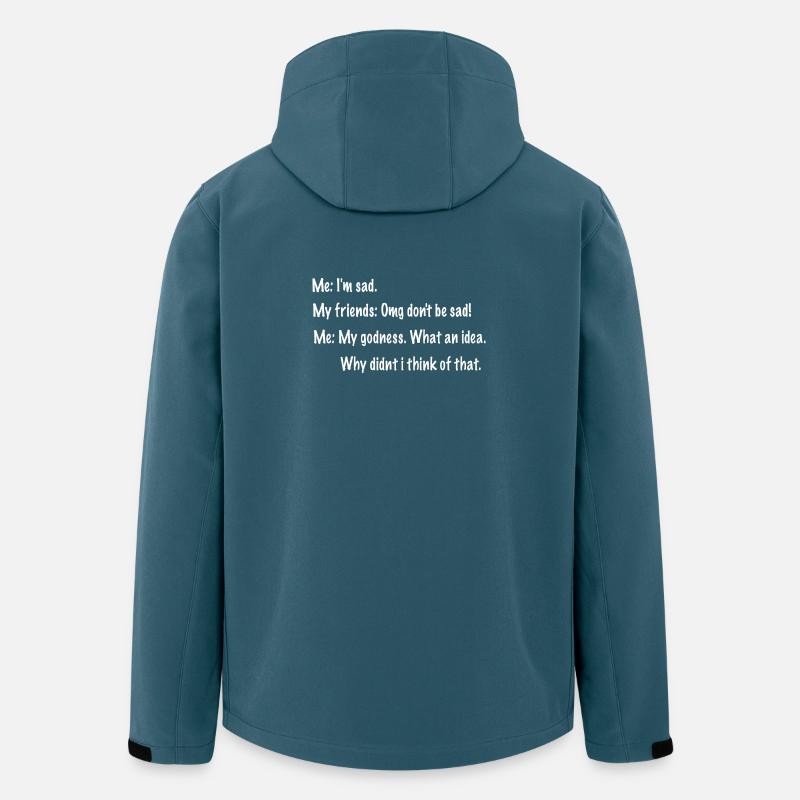 Genius Advice Humor Quote - Men’s Recycled Softshell Jacket by Stanley/Stella - stargazer