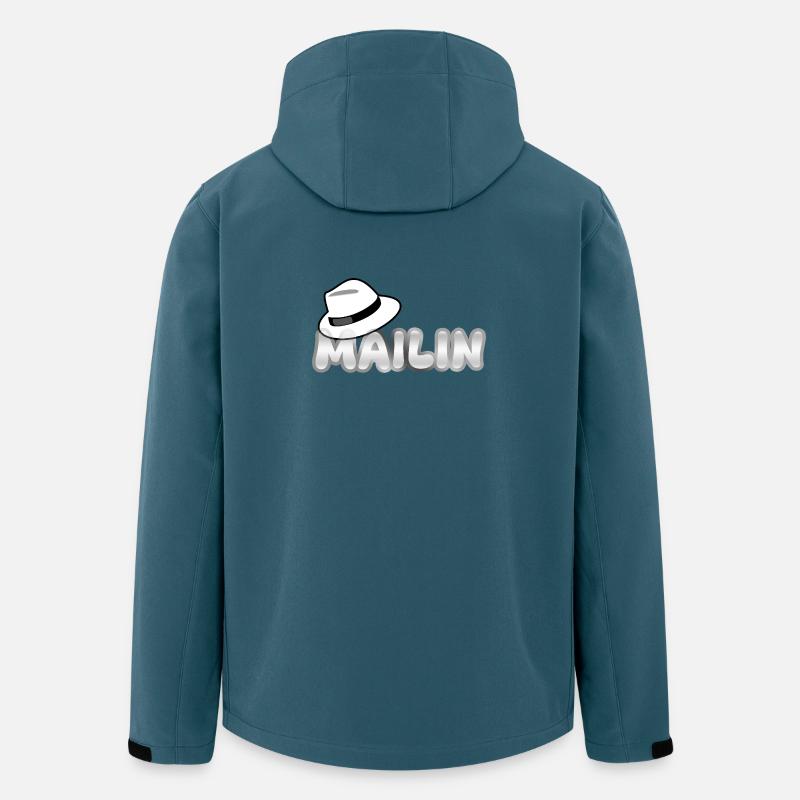 Mailin als Vorname - Recycelte Männer Softshell-Jacke von Stanley/Stella - Dunkles Petrol