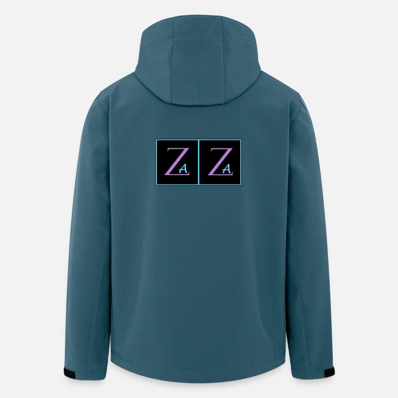 Zaza - Recycelte Männer Softshell-Jacke von Stanley/Stella - Dunkles Petrol