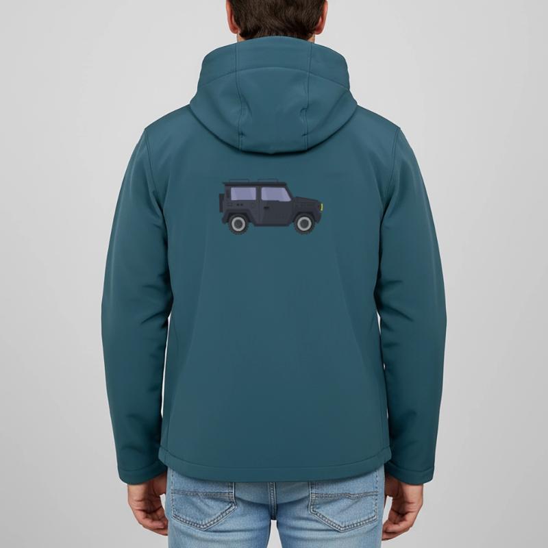 Jeep Men’s Recycled Softshell Jacket Discoverer by Stanley/Stella
