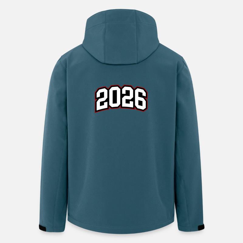 2026 år - Stanley/Stella herre softshelljakke i genanvendt polyester - mørk petrol
