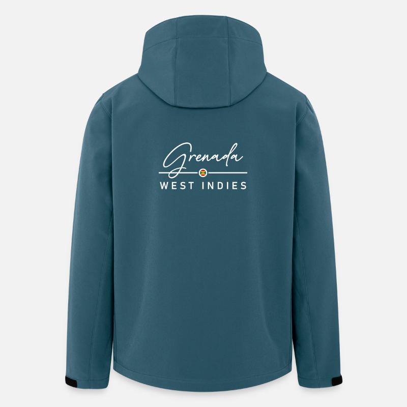 Grenada - West Indies - Caribbean - Men’s Recycled Softshell Jacket by Stanley/Stella - stargazer