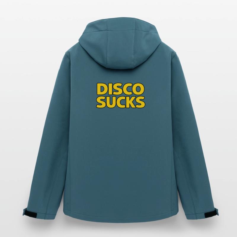 La disco, c’est nul Veste softshell homme en polyester recyclé Stanley/Stella