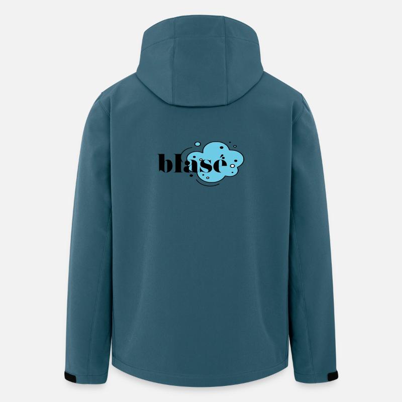 Blasé - Recycelte Männer Softshell-Jacke von Stanley/Stella - Dunkles Petrol