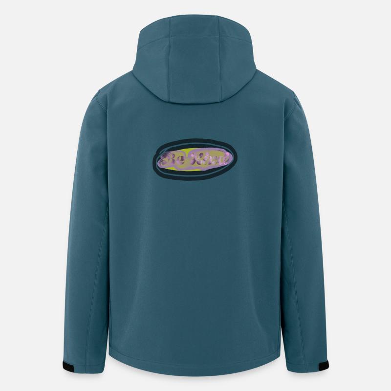 SOYEZ GENTIL - Veste softshell homme en polyester recyclé Stanley/Stella - bleu pétrole foncé