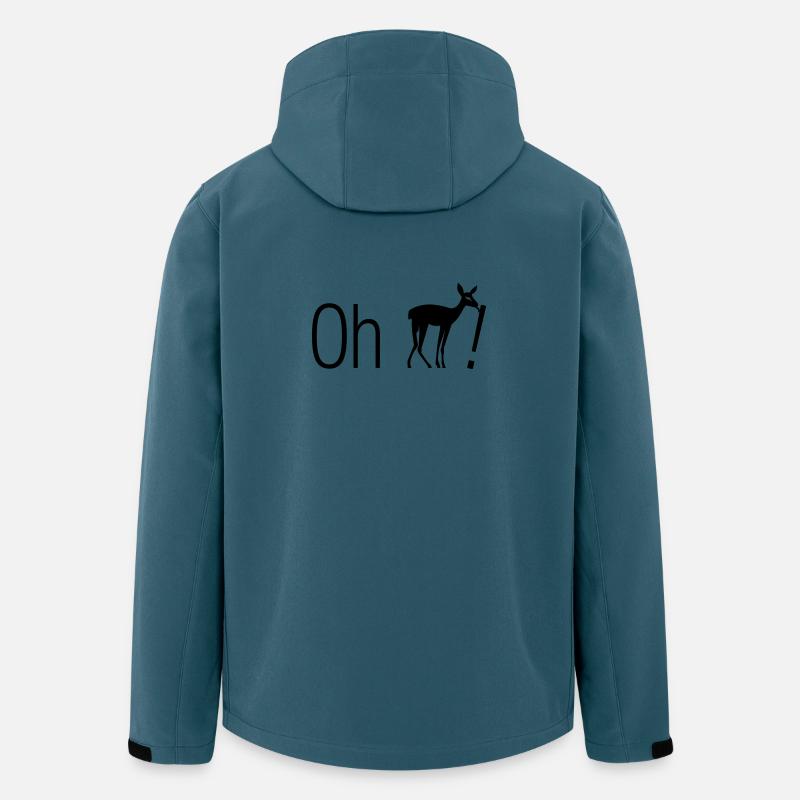 Oh dear DEER - Men’s Recycled Softshell Jacket by Stanley/Stella - stargazer