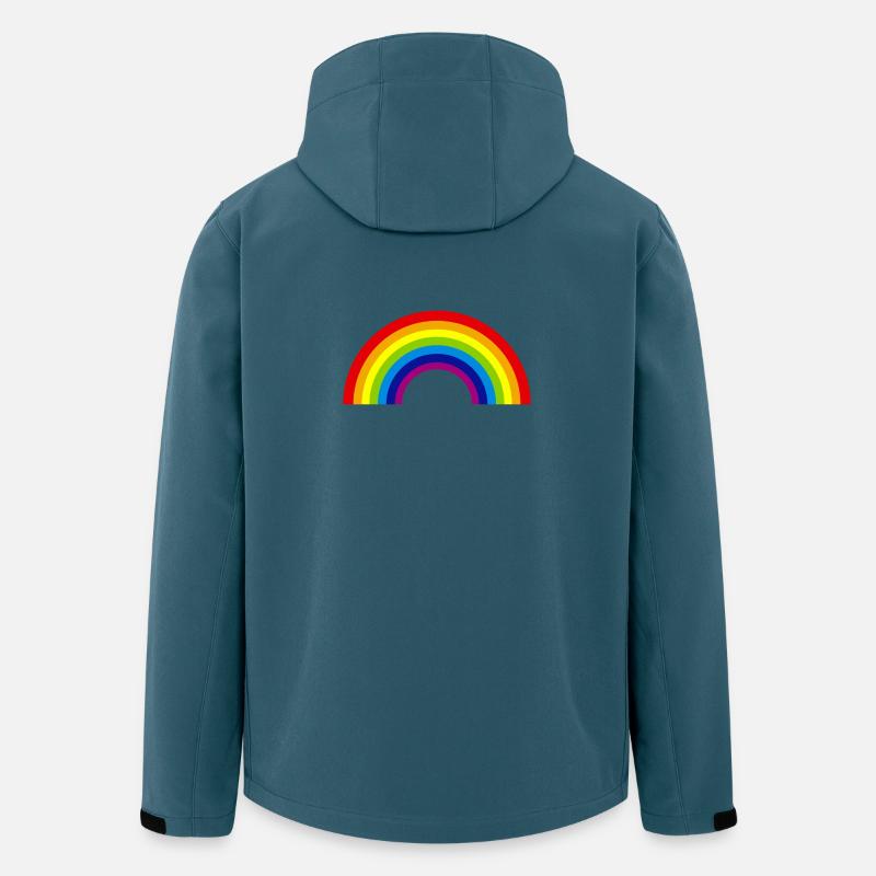 rainbow rainbow - Men’s Recycled Softshell Jacket by Stanley/Stella - stargazer