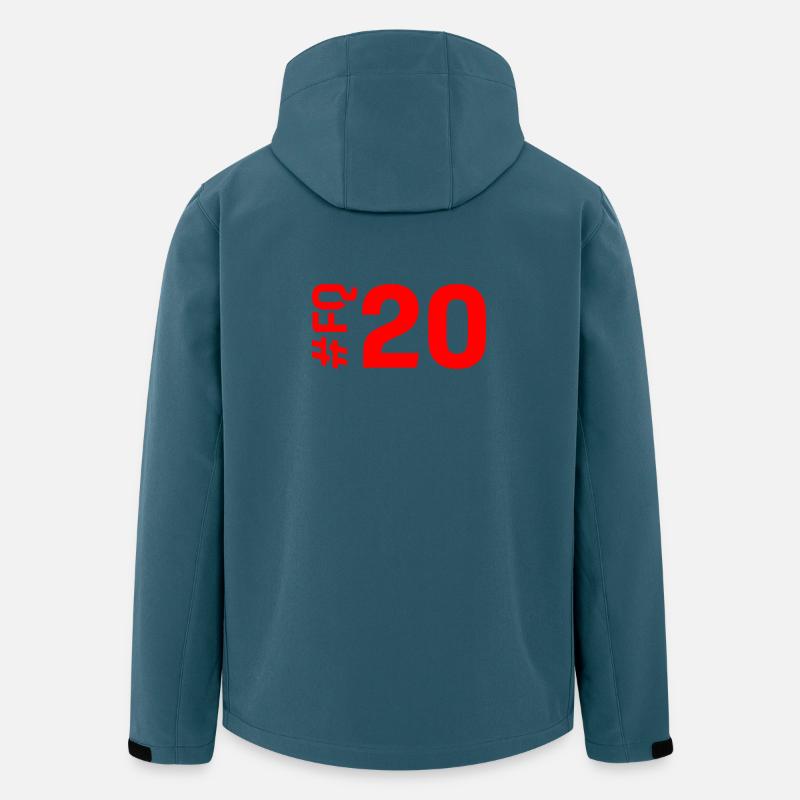 FQ20-KARTON - Recycelte Männer Softshell-Jacke von Stanley/Stella - Dunkles Petrol