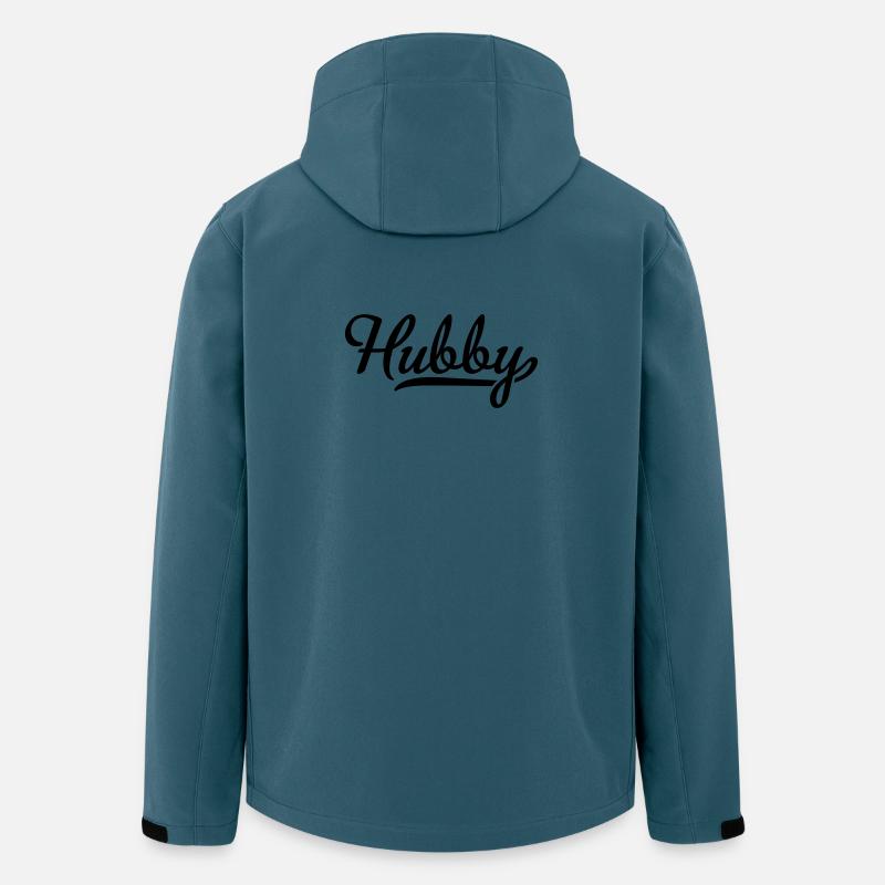 Hubby - Recycelte Männer Softshell-Jacke von Stanley/Stella - Dunkles Petrol