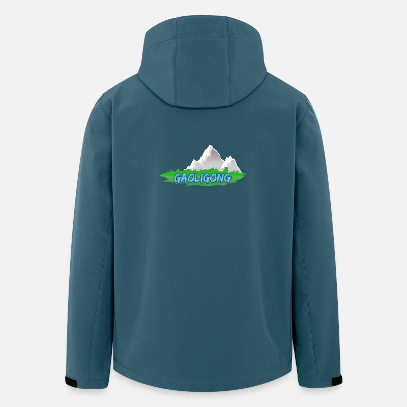 Gaoligong Gaoligong - Recycelte Männer Softshell-Jacke von Stanley/Stella - Dunkles Petrol