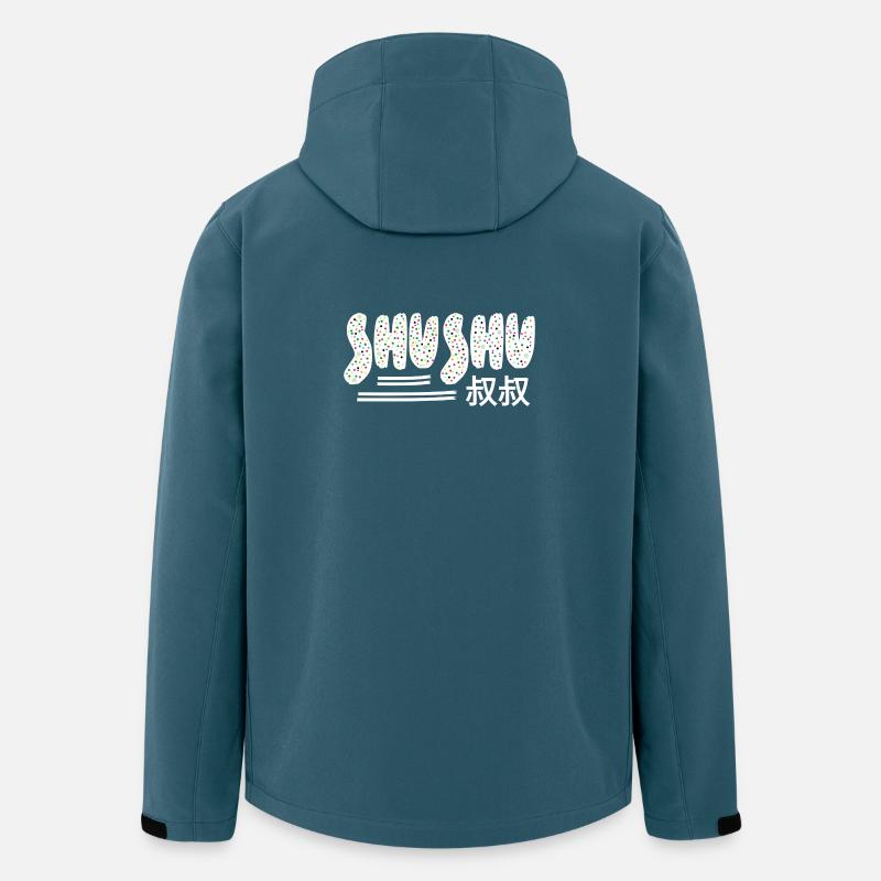 Shushu name Chinesisch - Recycelte Männer Softshell-Jacke von Stanley/Stella - Dunkles Petrol
