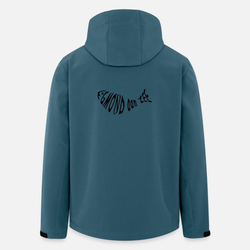 egmond aan zee - Recycelte Männer Softshell-Jacke von Stanley/Stella - Dunkles Petrol