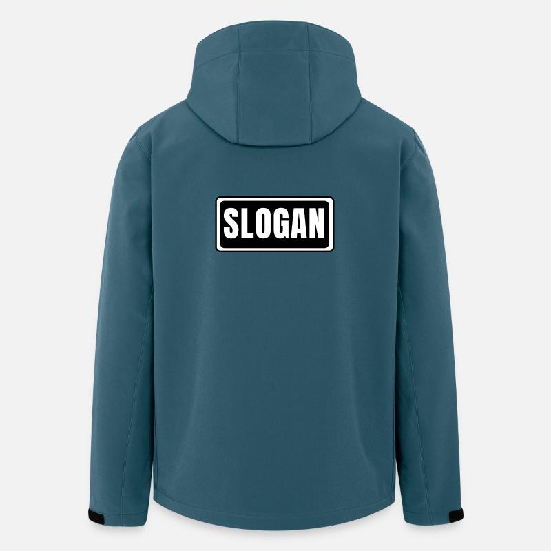 Slogan - Men’s Recycled Softshell Jacket Discoverer by Stanley/Stella - stargazer