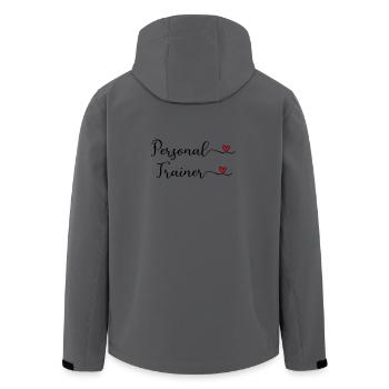 Personal Trainer - Men’s Recycled Softshell Jacket by Stanley/Stella - stargazer - Back - AI Model Male 185 light (185cm)