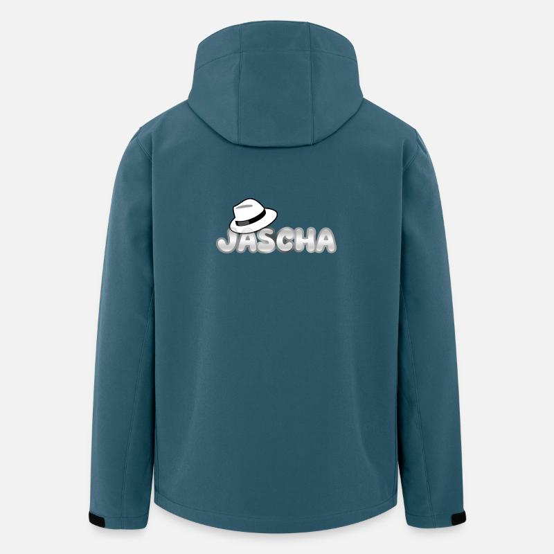 Vorname Jascha - Recycelte Männer Softshell-Jacke von Stanley/Stella - Dunkles Petrol
