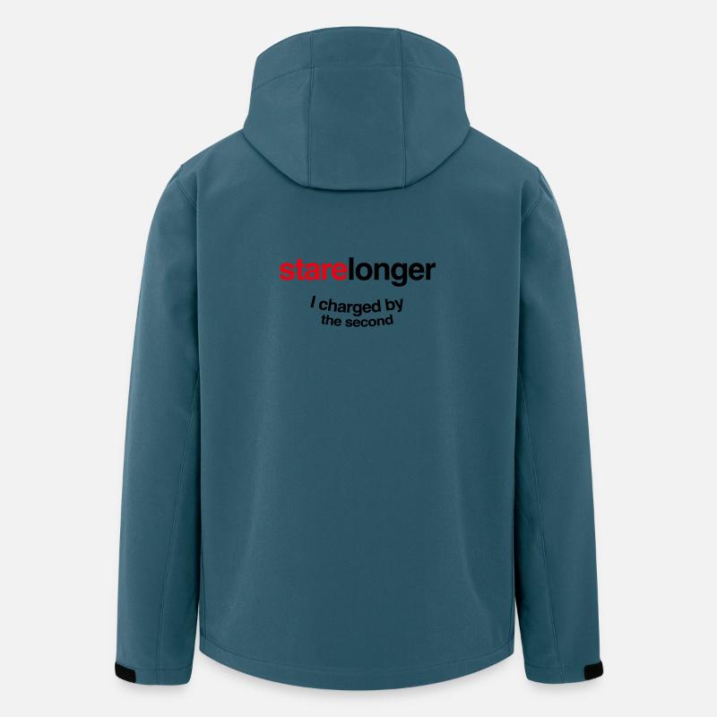 Starr länger. Ich erkläre jede Sekunde! - Recycelte Männer Softshell-Jacke von Stanley/Stella - Dunkles Petrol
