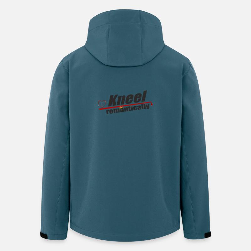 Édition Moineau de la Saint-Valentin - Veste softshell homme en polyester recyclé Stanley/Stella - bleu pétrole foncé