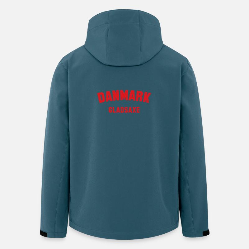 GLADSAXE Danmark Dänemark - Recycelte Männer Softshell-Jacke von Stanley/Stella - Dunkles Petrol