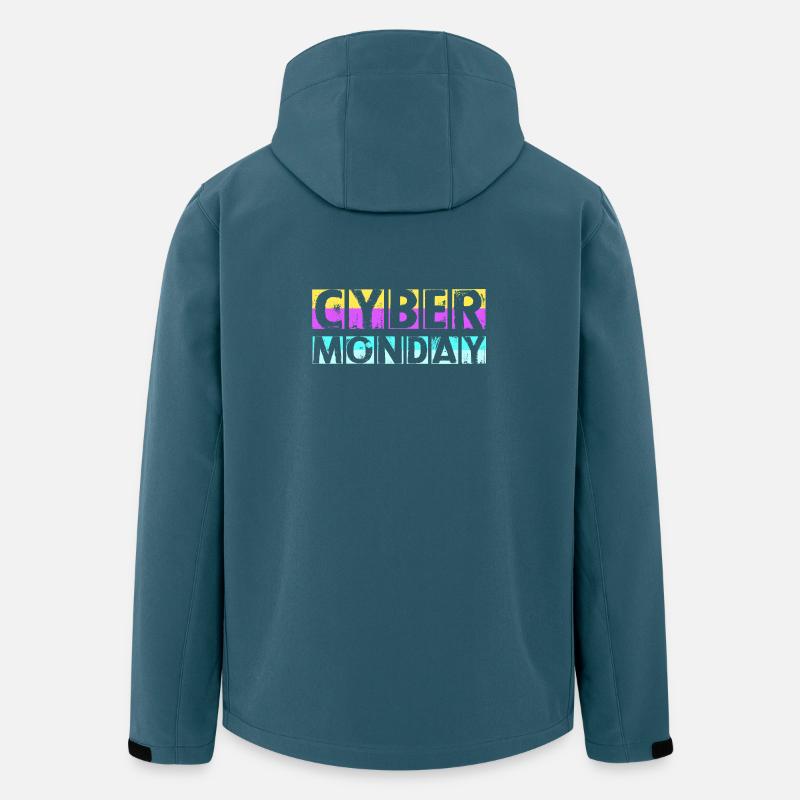 Cyber Monday Kaufrausch - Recycelte Männer Softshell-Jacke von Stanley/Stella - Dunkles Petrol
