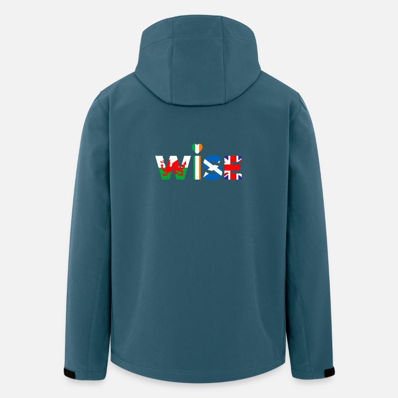 Weise - Recycelte Männer Softshell-Jacke von Stanley/Stella - Dunkles Petrol