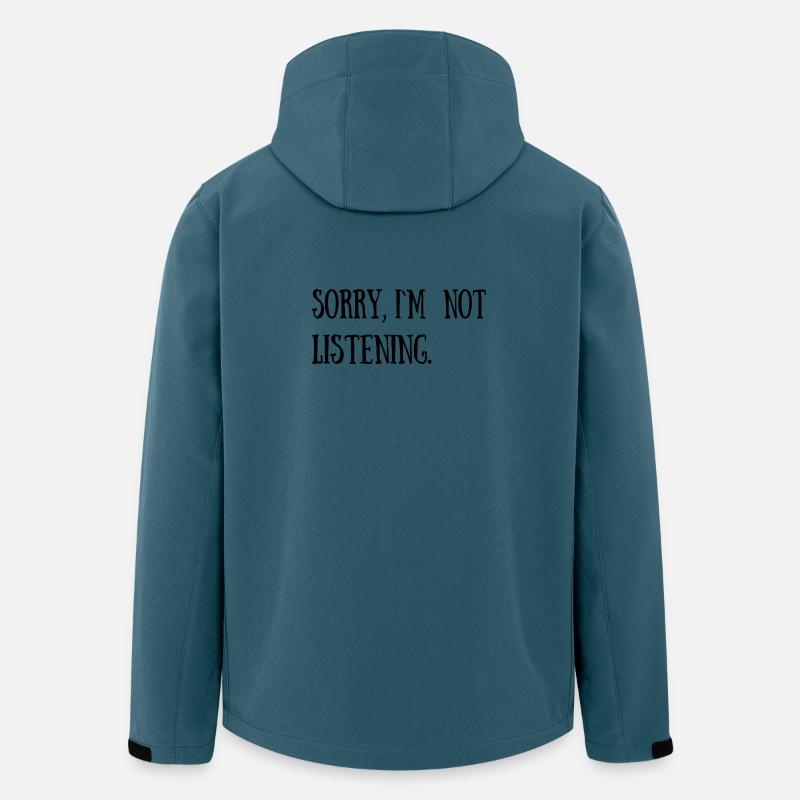 Funny sarcastic quotes - Men’s Recycled Softshell Jacket by Stanley/Stella - stargazer