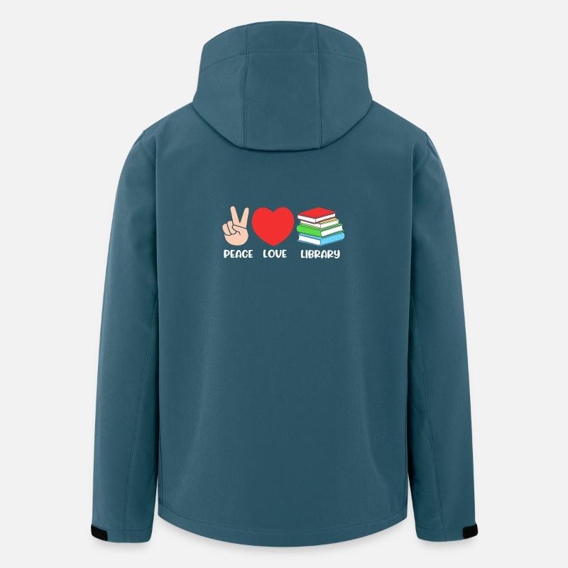 Bogorm Bibliotek Læsning Bogorm - Stanley/Stella herre softshelljakke i genanvendt polyester - mørk petrol