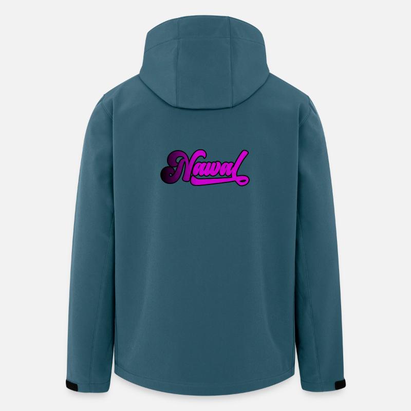 Nawal - Recycelte Männer Softshell-Jacke von Stanley/Stella - Dunkles Petrol