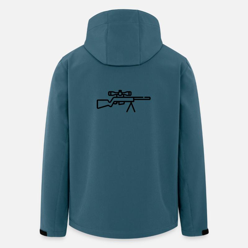 Scharfschütze - Recycelte Männer Softshell-Jacke von Stanley/Stella - Dunkles Petrol