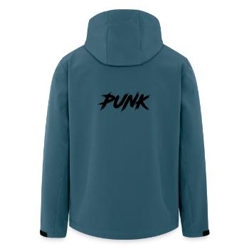PUNK - Men’s Recycled Softshell Jacket by Stanley/Stella - stargazer - Back - AI Model Male 185 light (185cm)