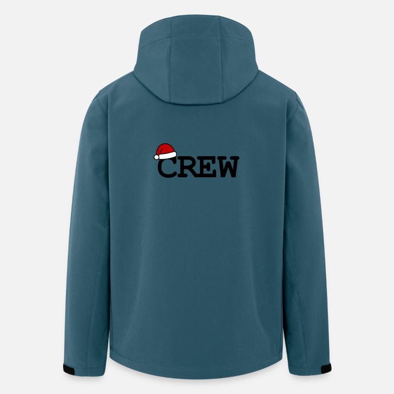 Christmas Crew Santa Hat - Men’s Recycled Softshell Jacket by Stanley/Stella - stargazer