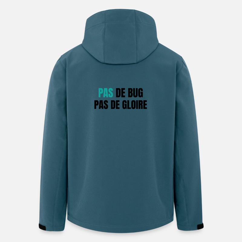 No bugs, no glory - Men’s Recycled Softshell Jacket by Stanley/Stella - stargazer