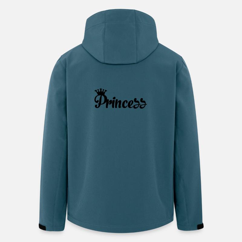 Princess - Recycelte Männer Softshell-Jacke von Stanley/Stella - Dunkles Petrol