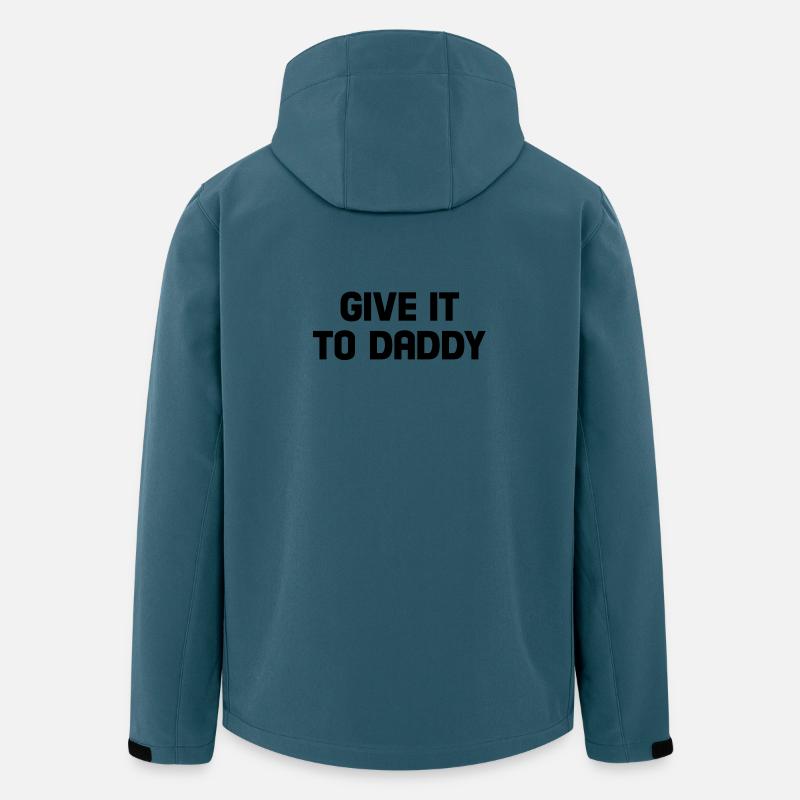 donner à papa - Veste softshell homme en polyester recyclé Stanley/Stella - bleu pétrole foncé