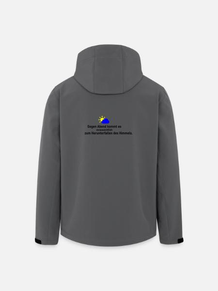 Himmel runter - Recycelte Männer Softshell-Jacke von Stanley/Stella - Dunkles Petrol