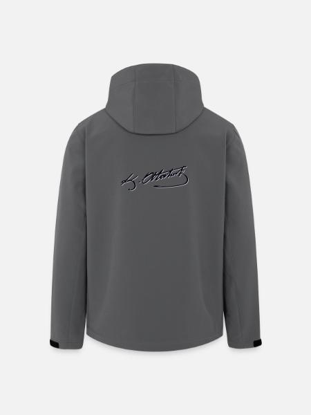Mustafa Kemal Atatürk imza - Recycelte Männer Softshell-Jacke von Stanley/Stella - Dunkles Petrol