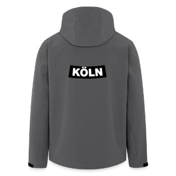 Élément de chapitre de Cologne (JGA MC-Rocker-Design) - Veste softshell homme en polyester recyclé Stanley/Stella -  - Dos - AI Model Male 185 light (185cm)