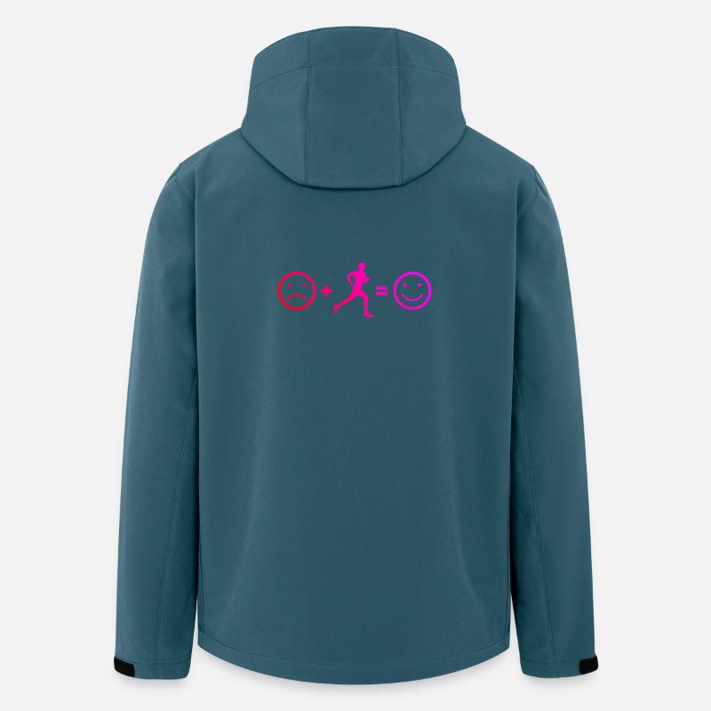 Geschenkidee für einen Running mit Running - Recycelte Männer Softshell-Jacke von Stanley/Stella - Dunkles Petrol