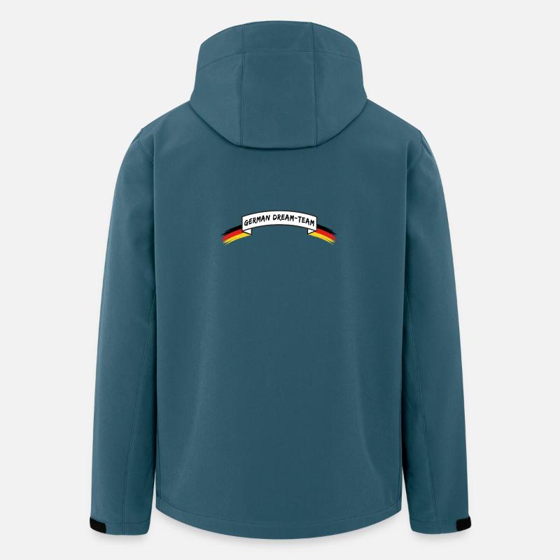 GERMAN DREAM TEAM | Banderole Germany - Men’s Recycled Softshell Jacket by Stanley/Stella - stargazer