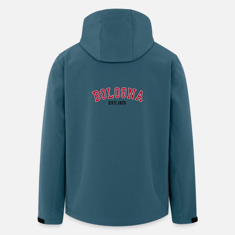 Bologna Est. 1975 - Recycelte Männer Softshell-Jacke von Stanley/Stella - Dunkles Petrol