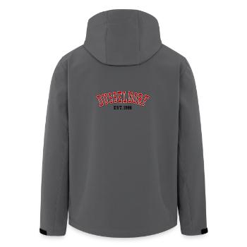 Düsseldorf Fondée en 1986 - Veste softshell homme en polyester recyclé Stanley/Stella -  - Dos - AI Model Male 185 light (185cm)