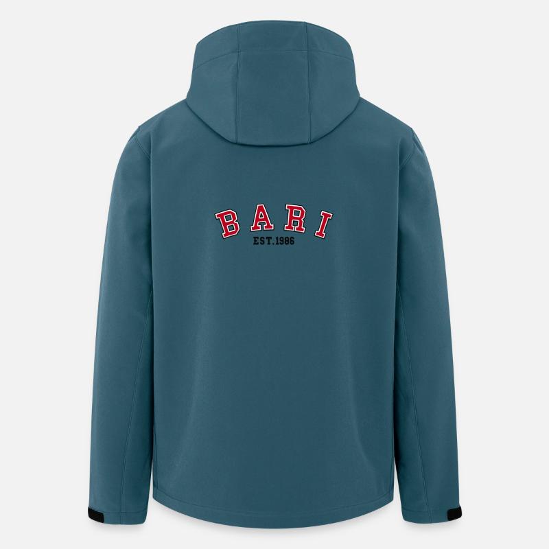 Bari Gründung 1986 - Recycelte Männer Softshell-Jacke von Stanley/Stella - Dunkles Petrol