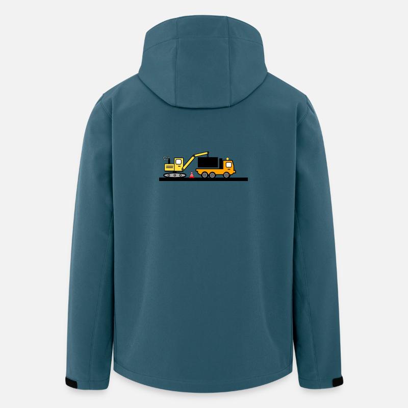 Excavator - Men’s Recycled Softshell Jacket by Stanley/Stella - stargazer
