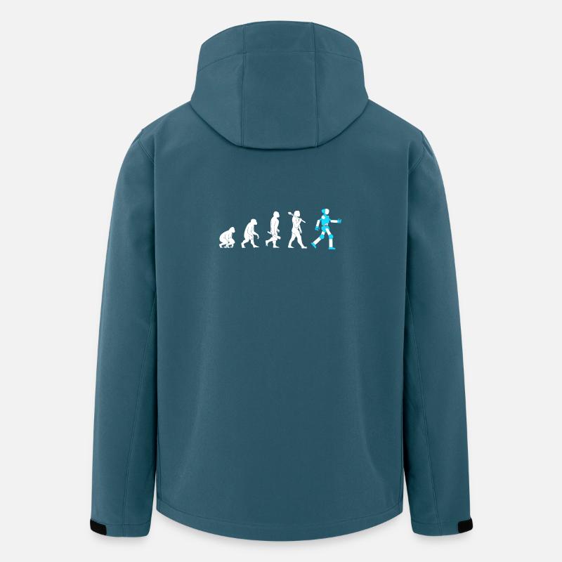 GPT Künstliche Intelligenz - Recycelte Männer Softshell-Jacke von Stanley/Stella - Dunkles Petrol