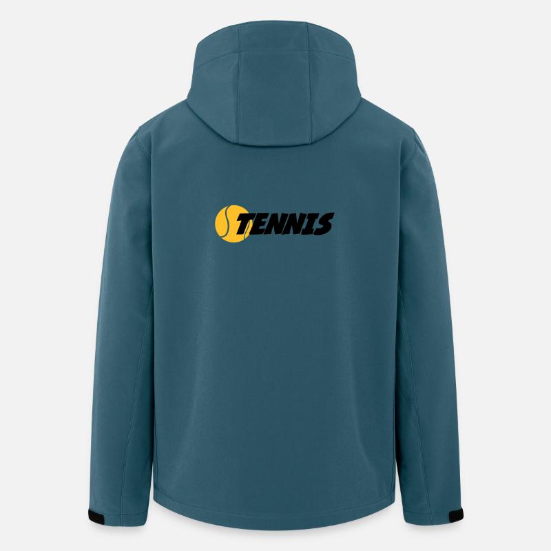 Tennis - Recycelte Männer Softshell-Jacke von Stanley/Stella - Dunkles Petrol