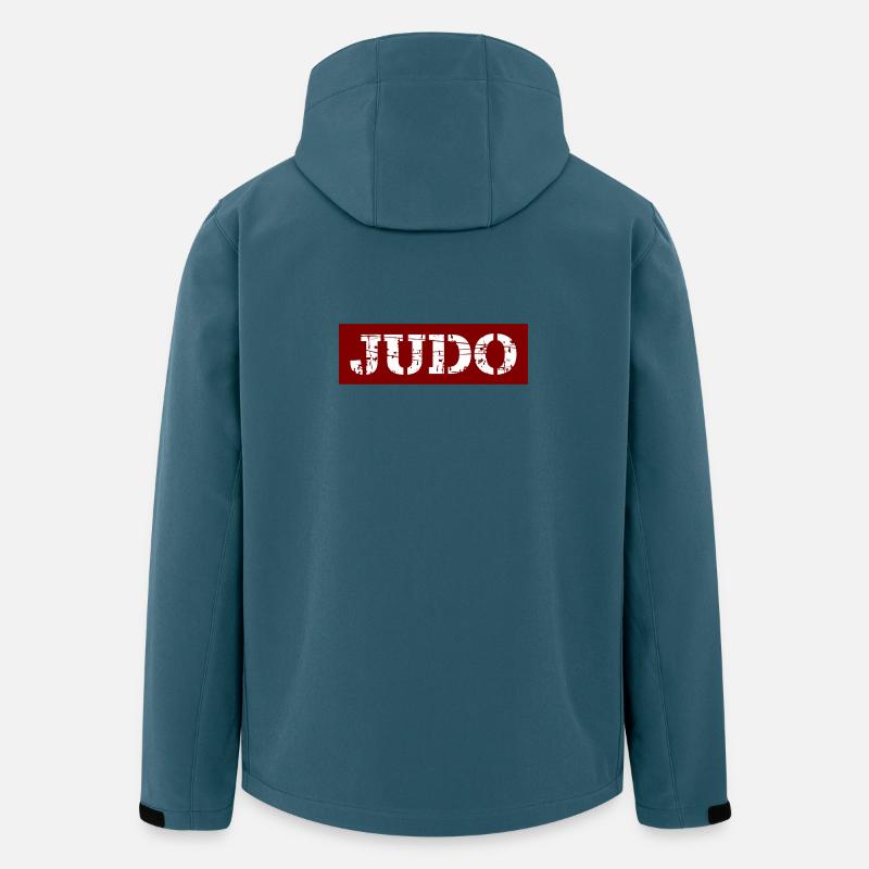 Judo - Recycelte Männer Softshell-Jacke von Stanley/Stella - Dunkles Petrol