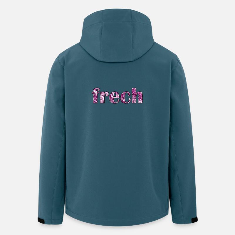 frech - Recycelte Männer Softshell-Jacke von Stanley/Stella - Dunkles Petrol